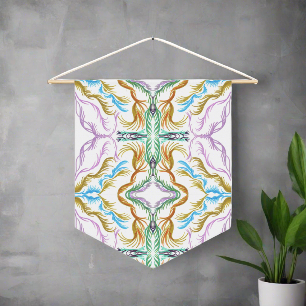 Channeling Lyra 2 Caden Caraco Art Print Wall Hanging Banner Flag