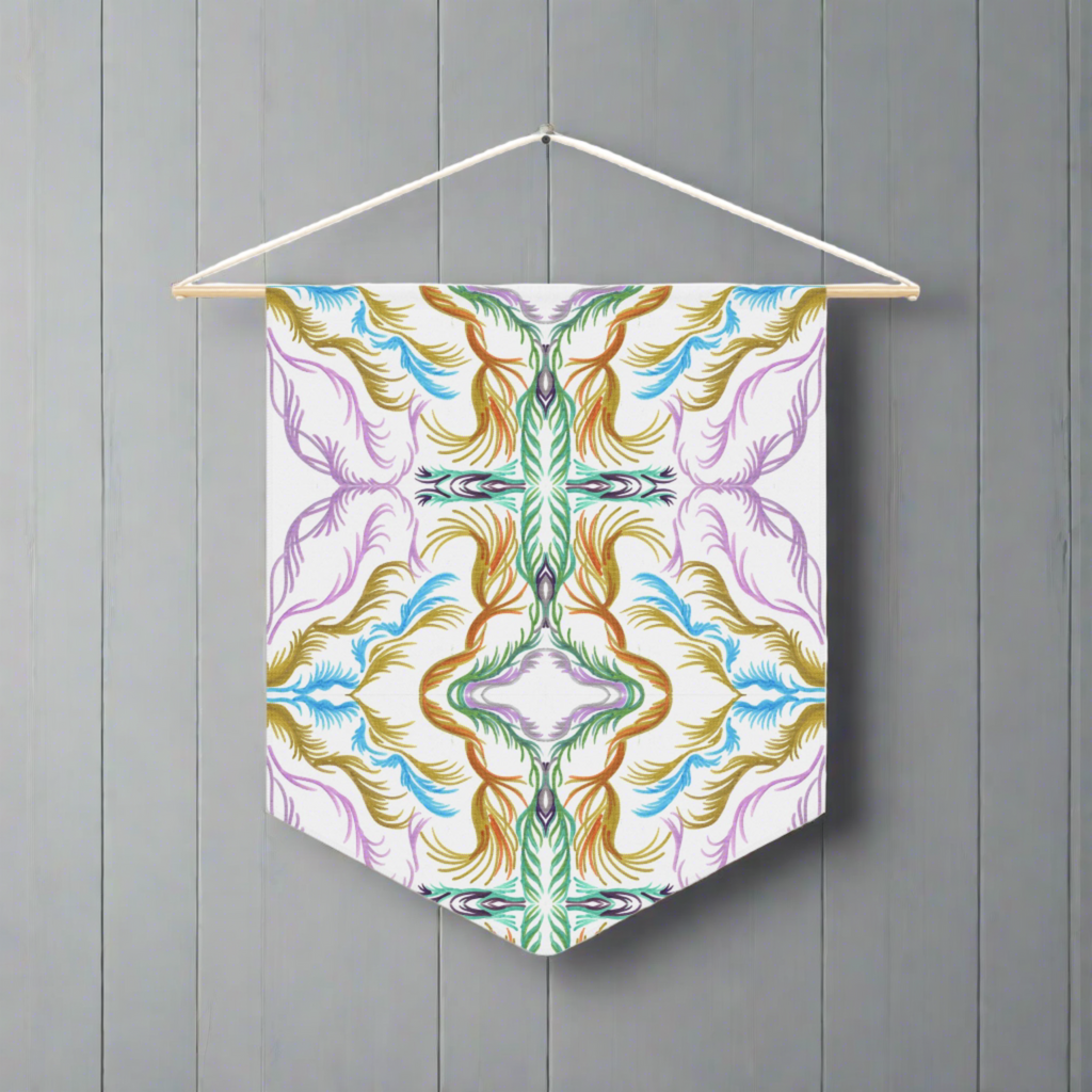 Channeling Lyra 2 Caden Caraco Art Print Wall Hanging Banner Flag