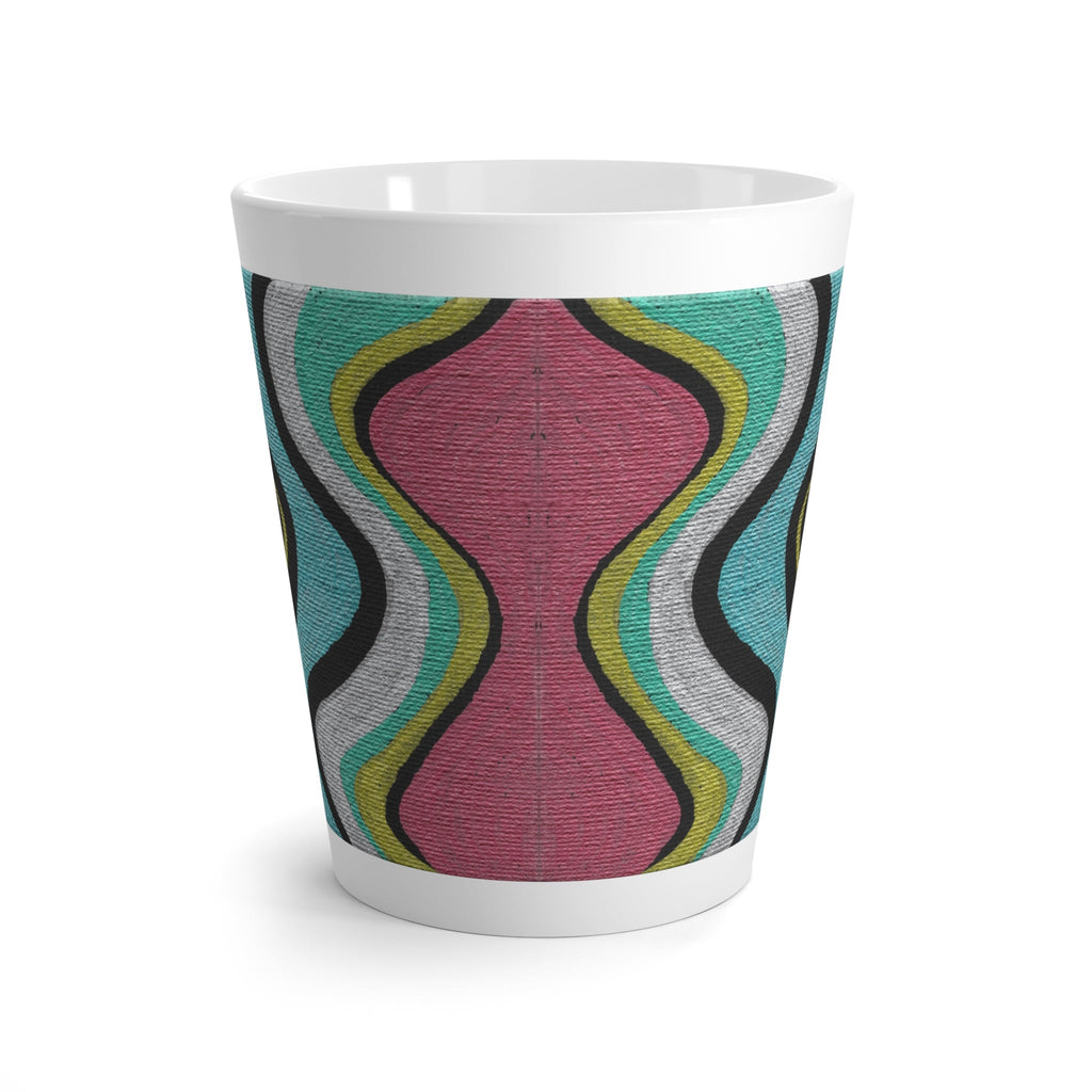 Love Finds A Way - Original Artwork by Caden Caraco on 12oz Ceramic Latte Mug