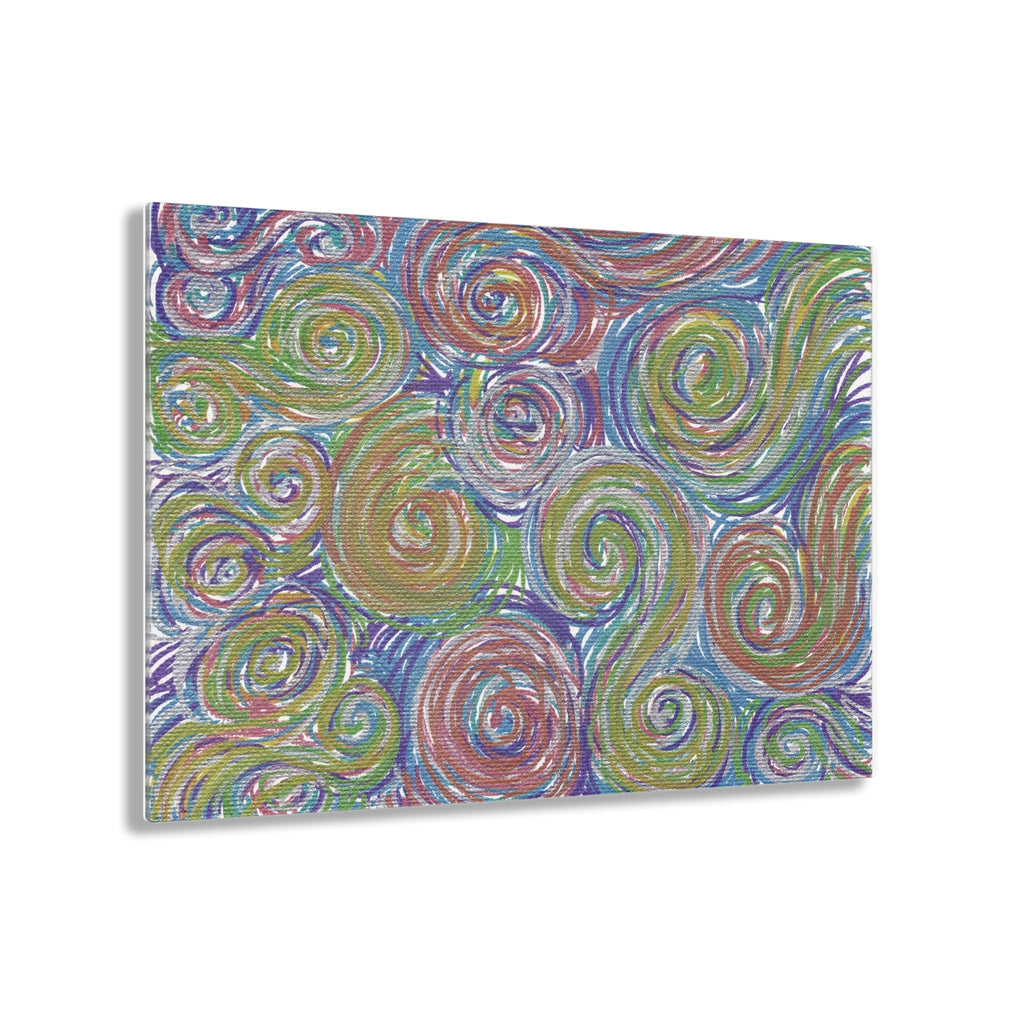 Swirls Of Spirals Caden Caraco Art Acrylic Print