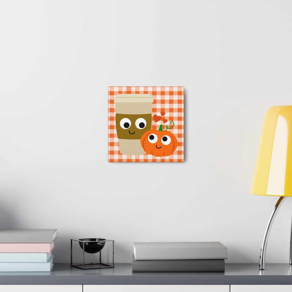 Pumpkin Spice Love Fall Print Canvas Gallery Wrap