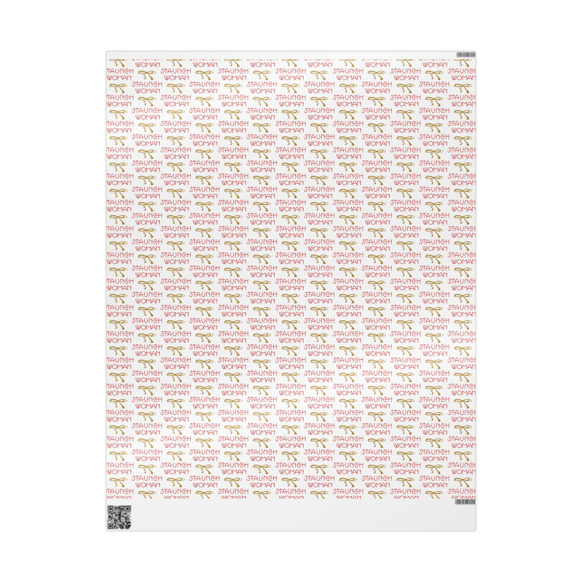 Little Edie Staunch Woman Gift Wrap Paper - Glossy Or Matte