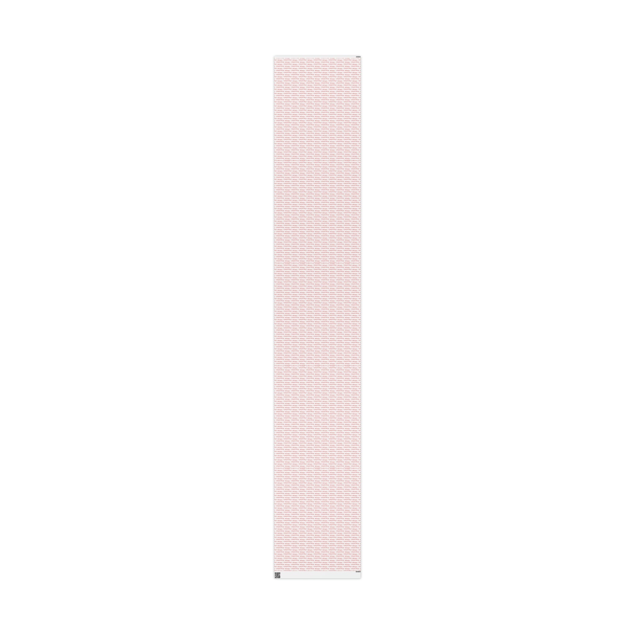 Merry Christmas Red And White Atomic Retro Style Christmas Holiday Gift Wrap Paper - Glossy Or Matte