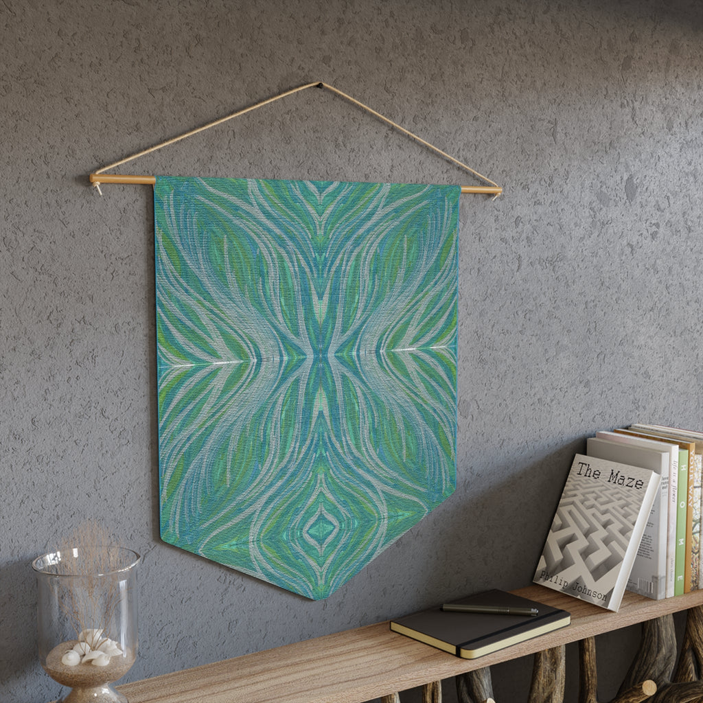 Solar Winds 4 Mosaic Caden Caraco Art Print Wall Hanging Banner Flag