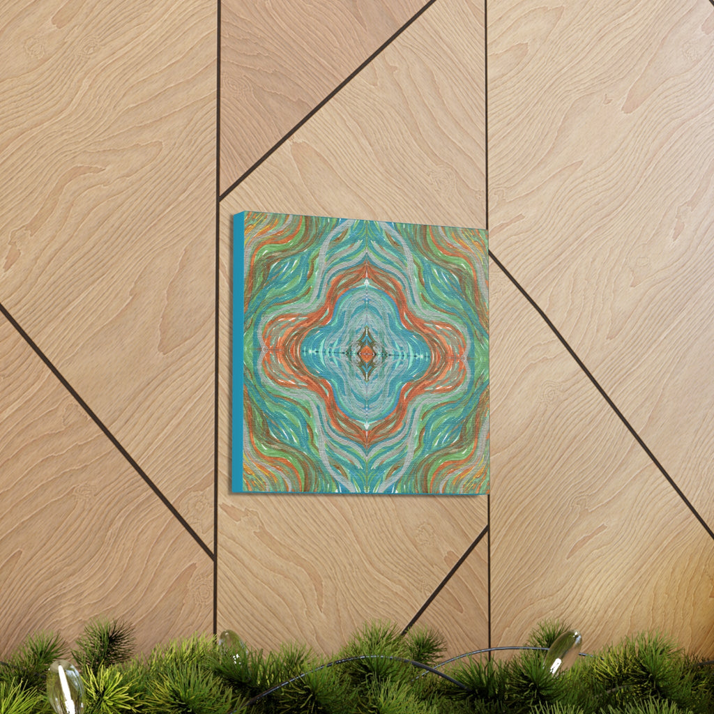 Solar Winds 2 Variation 2 Mosaic Caden Caraco Canvas Gallery Wrap