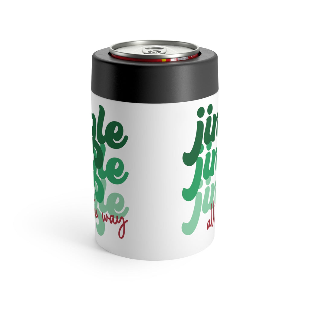 Jingle Jingle Jingle All The Way Christmas Stainless Steel Can Holder