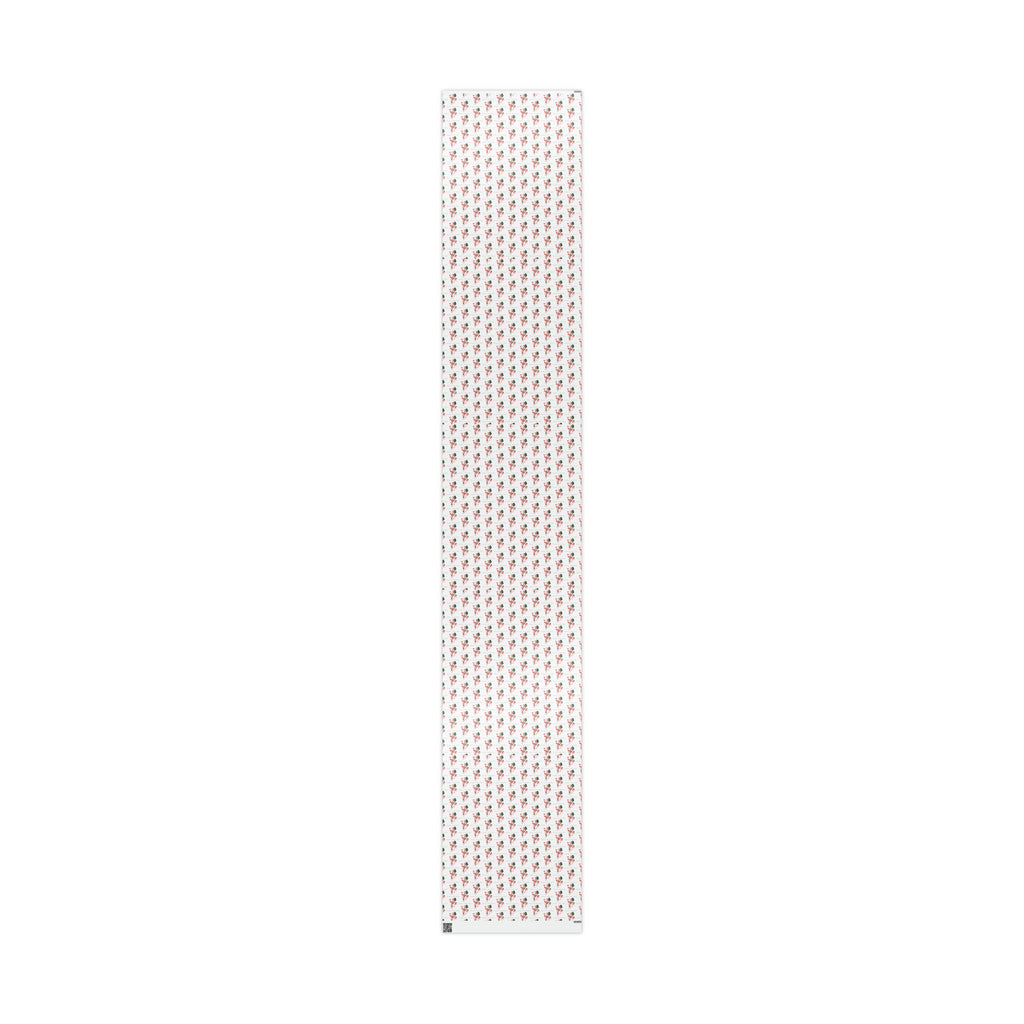 Merry Christmas Santa Mid Century Retro Christmas Style Holiday Gift Wrap Paper - Glossy Or Matte