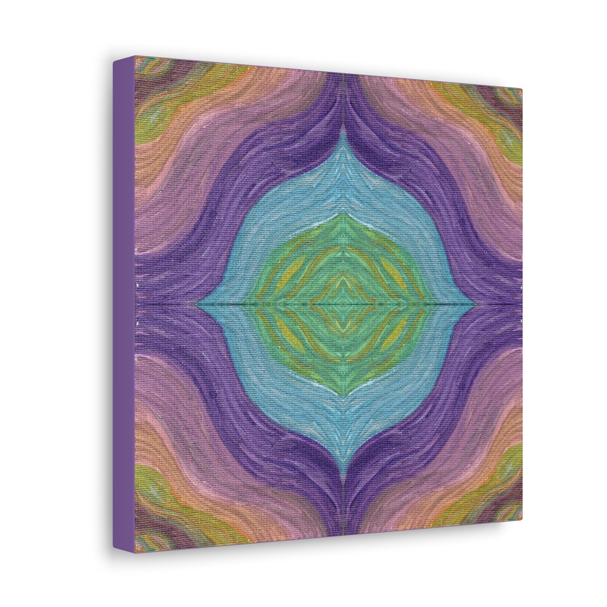 Solar Winds Rainbow 6 Mosaic Caden Caraco Canvas Gallery Wrap