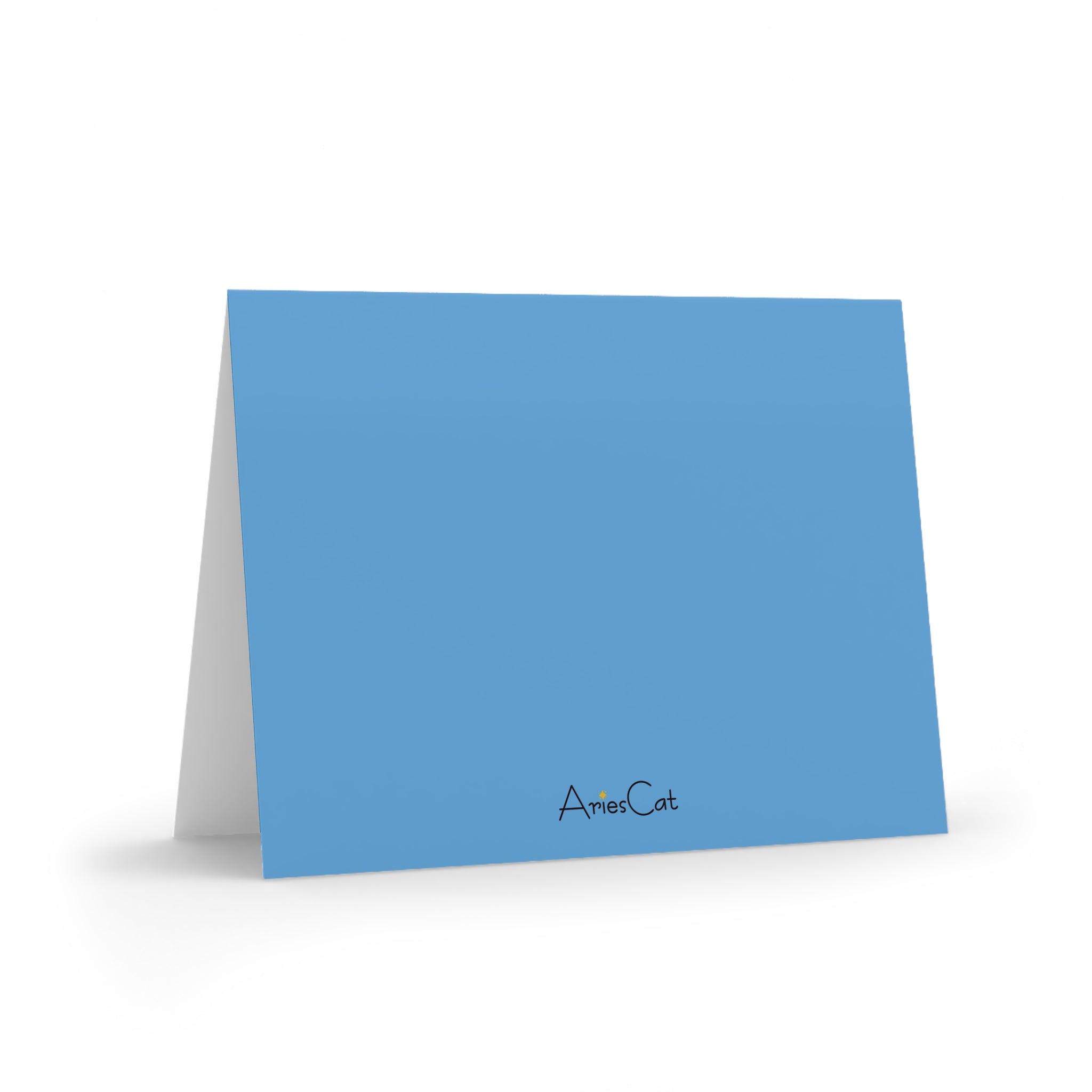 Happy Hanukkah Boho Rainbow Retro Style Matte Greeting Cards (8, 16, and 24 pcs)