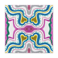 Love Frequency 2 Variation 1 Mosaic Caden Caraco Canvas Gallery Wrap
