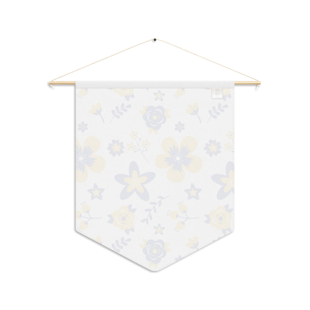 Ukraine Country Flowers Spring Decor Print Wall Hanging Banner Flag
