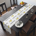Cocktails Atomic Mid Century Retro Style Cotton Poly Table Runner