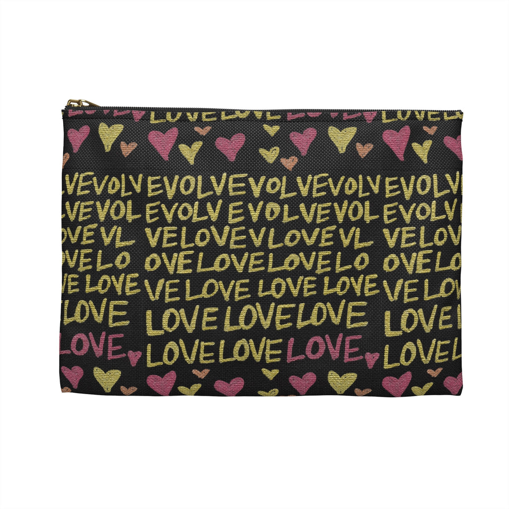Evolve Into Love Caden Caraco Art Print Accessory Pouch Travel Bag