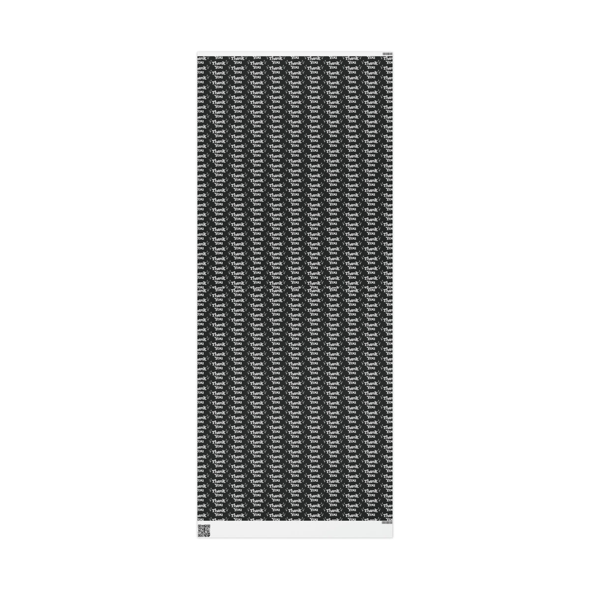 Thank You Starburst Atomic Retro Style Gift Wrap Paper - Glossy Or Matte