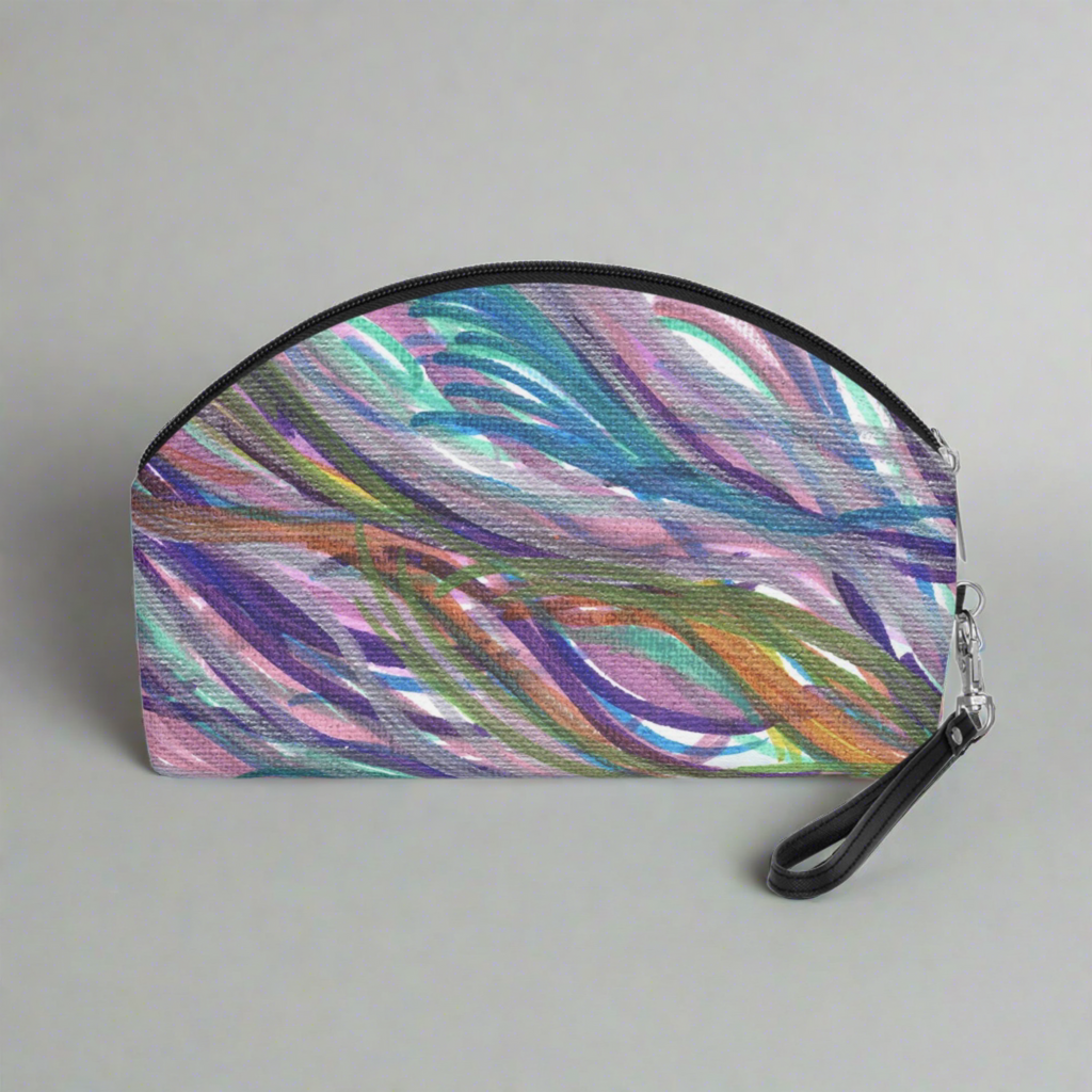 Lyran Winds Caden Caraco Art Print Cosmetic Makeup Bag Wristlet