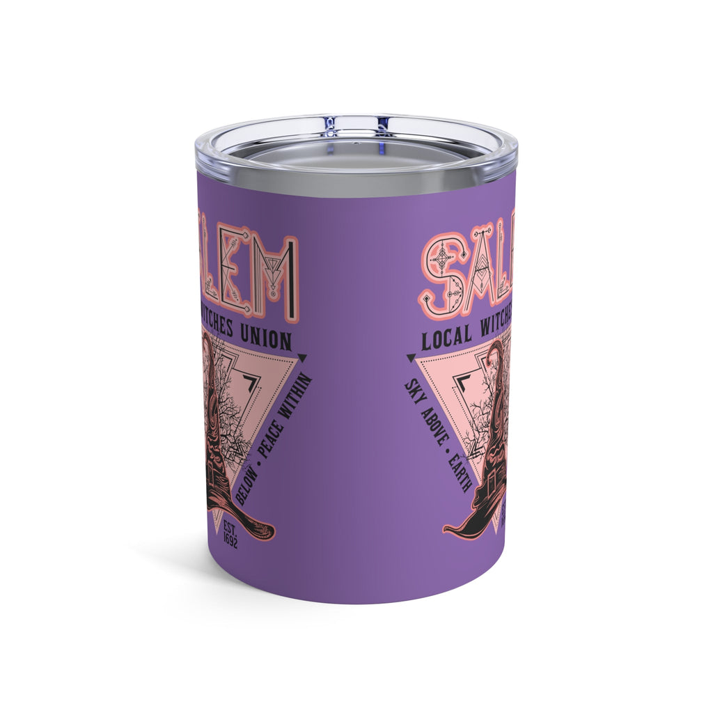 Salem Local Witches Union Halloween Purple Stainless Steel Tumbler 10oz