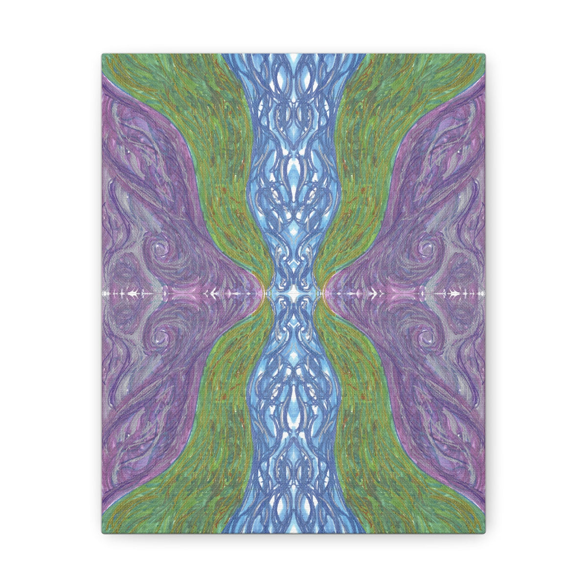 Lumerian Stream Caden Caraco Art Canvas Gallery Wrap