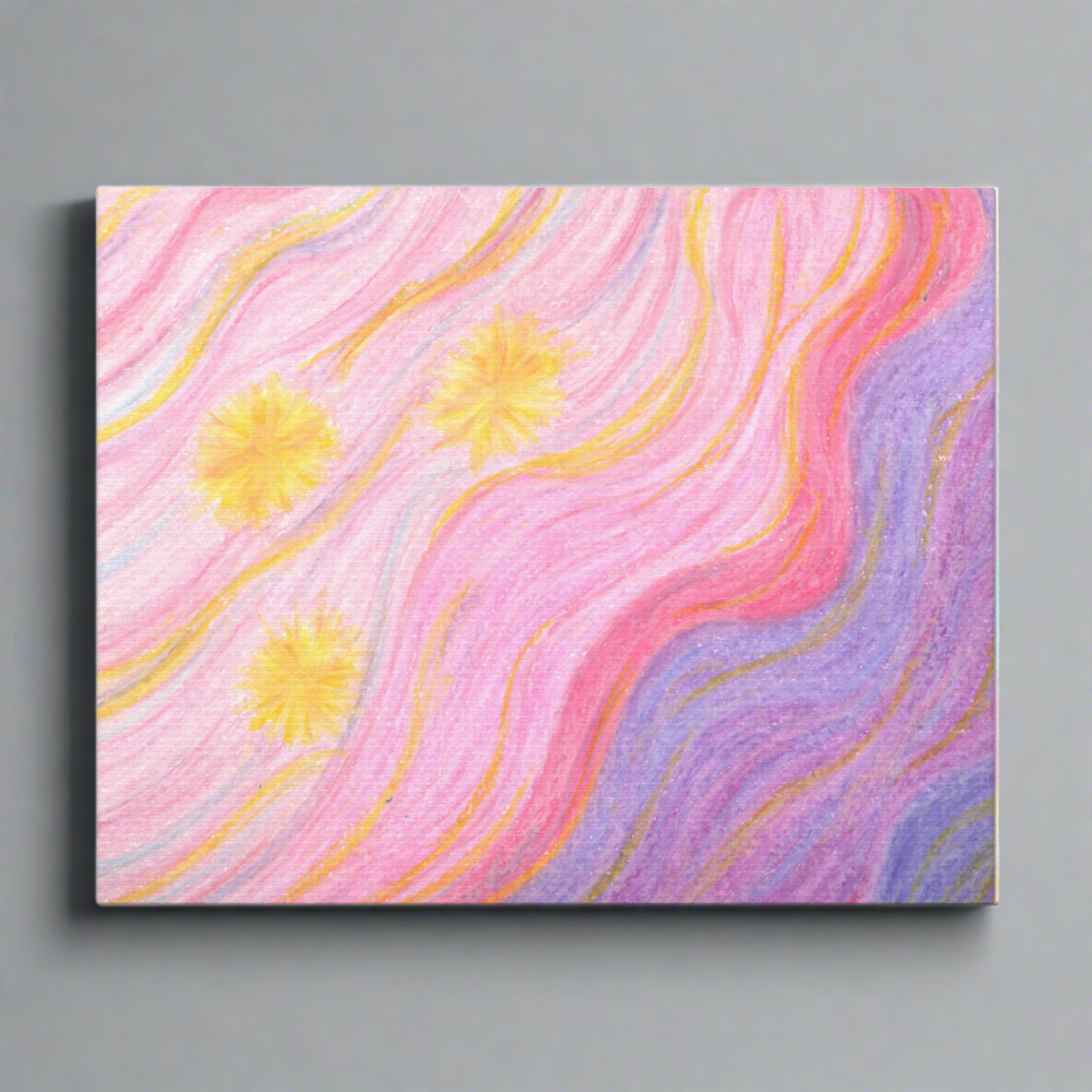 Celestial Sunset Caden Caraco Canvas Gallery Wrap