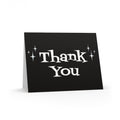 Thank You Starburst Atomic Mid Century Retro Style Thank You Matte Greeting Cards (8, 16, and 24 pcs)