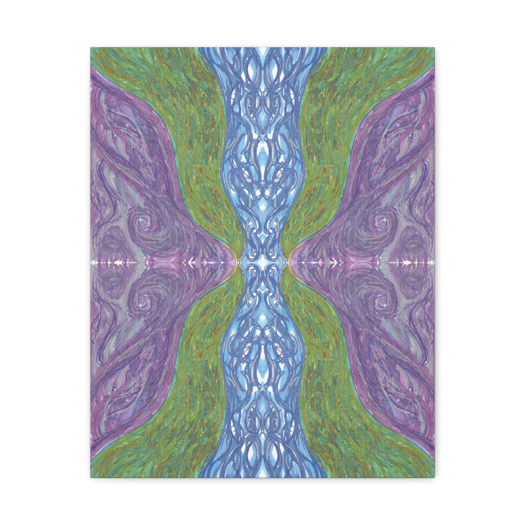 Lumerian Stream Caden Caraco Art Canvas Gallery Wrap