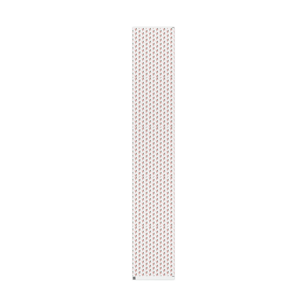 Merry Christmas Santa Mid Century Retro Christmas Style Holiday Gift Wrap Paper - Glossy Or Matte
