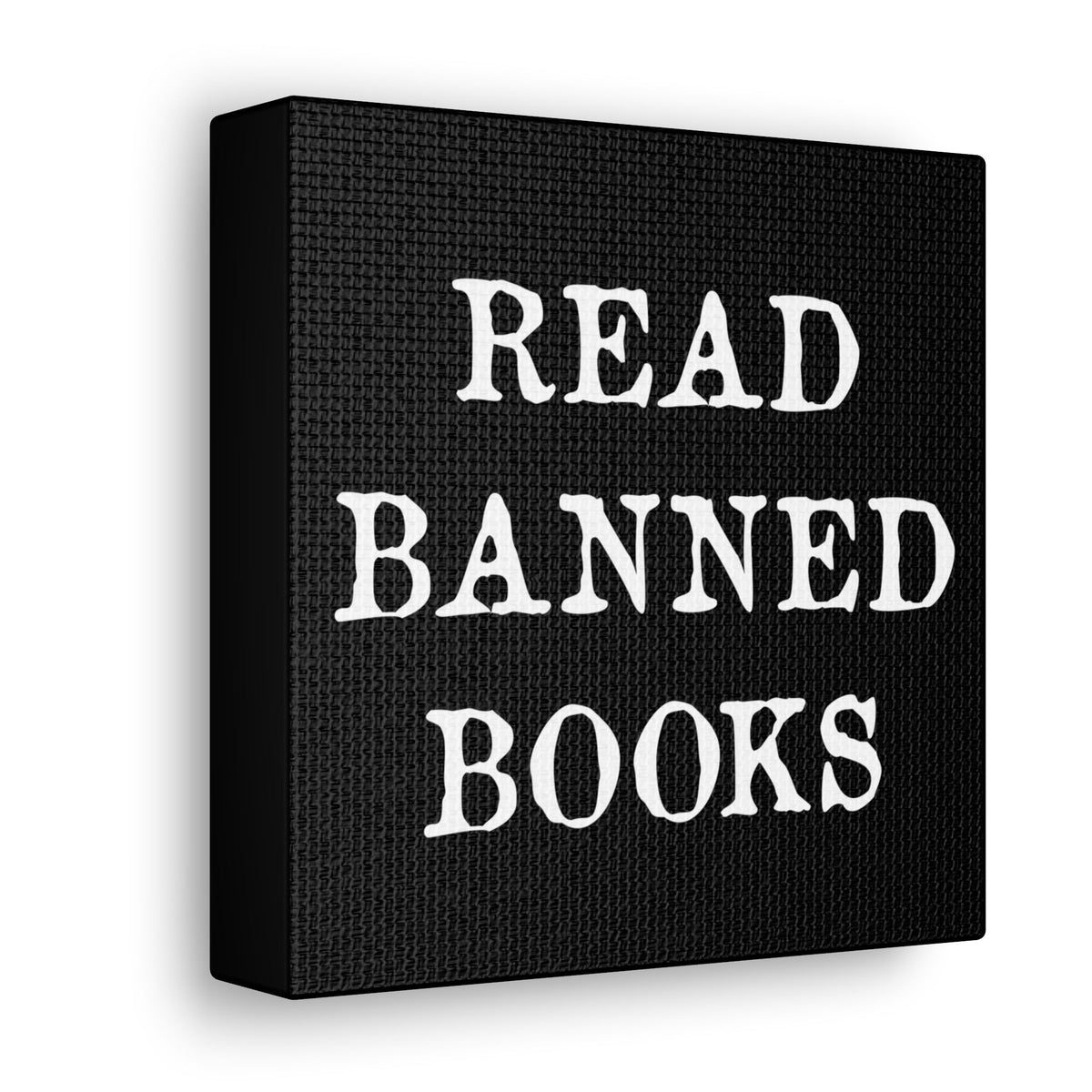Read Banned Books Canvas Gallery Wraps