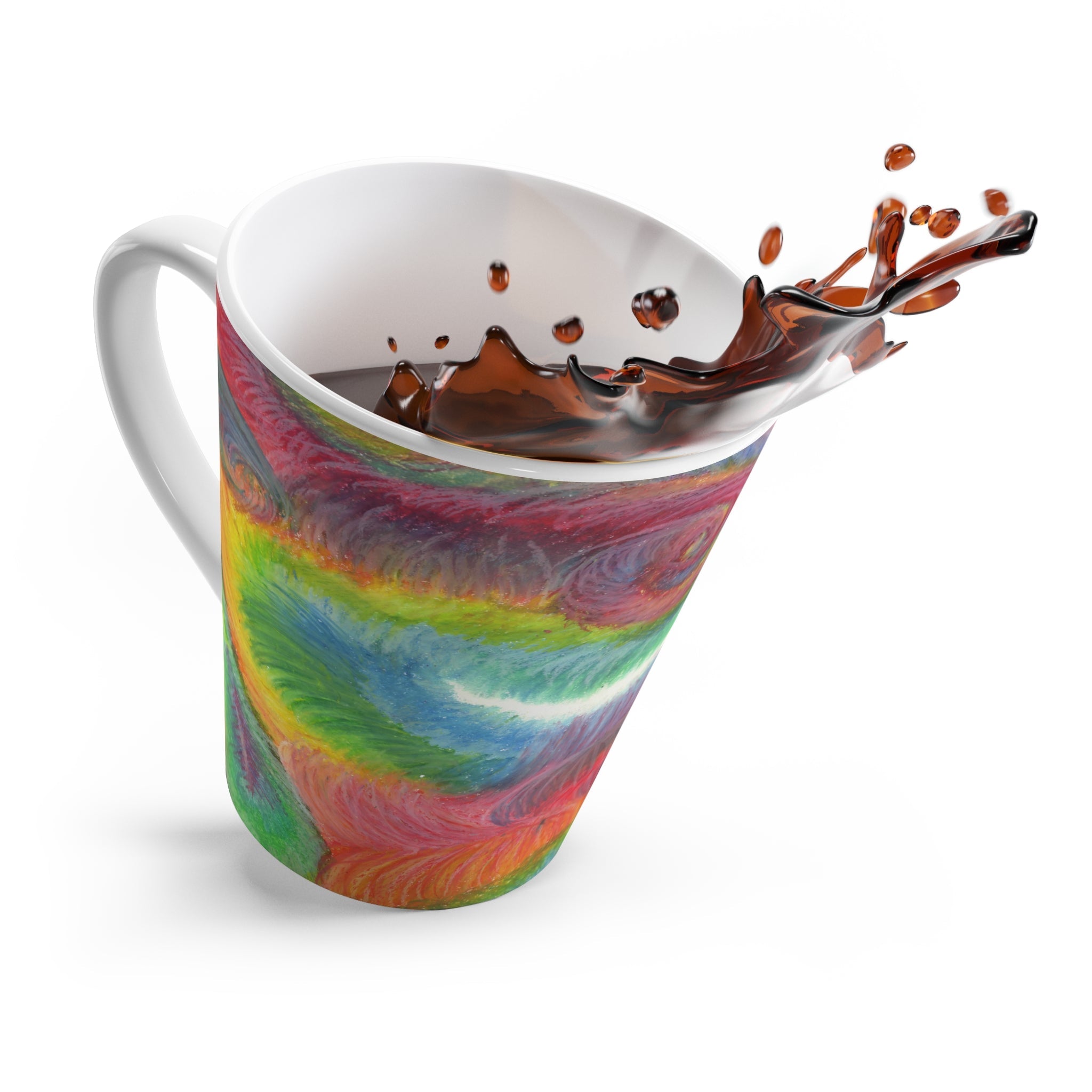 Celestial New Year Caden Caraco Latte Mug