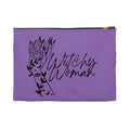Witchy Woman Celestial Print Polyester Accessory Pouch Travel Bag