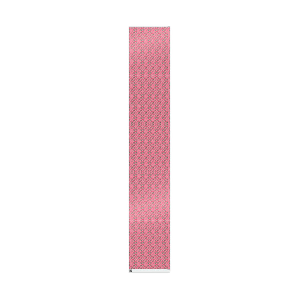 It's A Wonderful Life Christmas Wreath Pink Retro Style Holiday Gift Wrap Paper - Glossy Or Matte