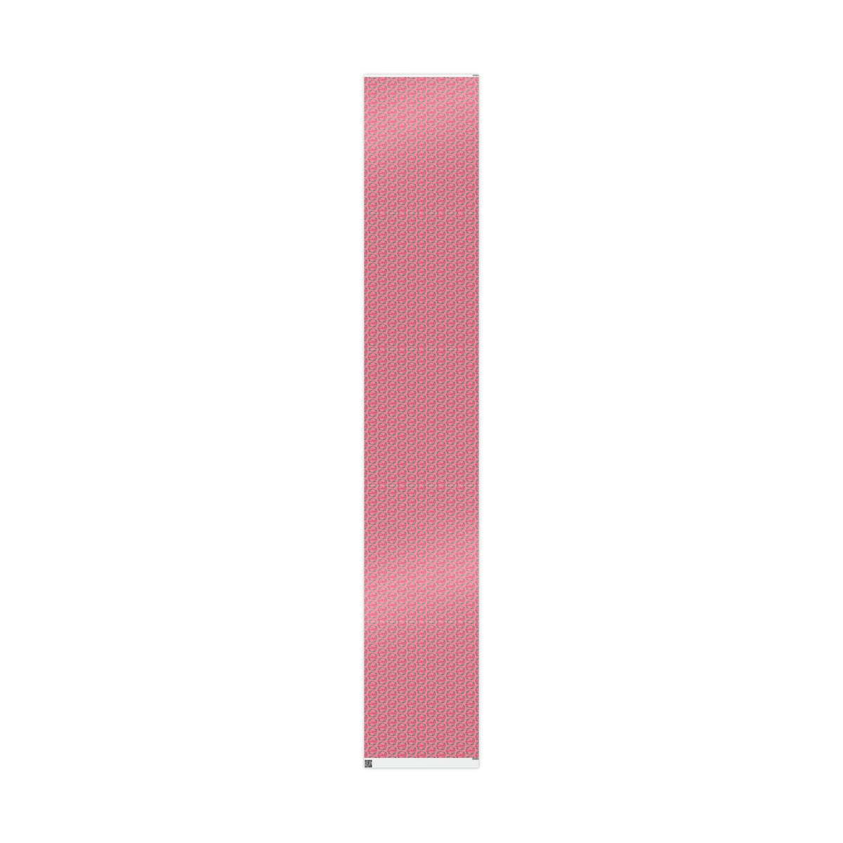 It's A Wonderful Life Christmas Wreath Pink Retro Style Holiday Gift Wrap Paper - Glossy Or Matte