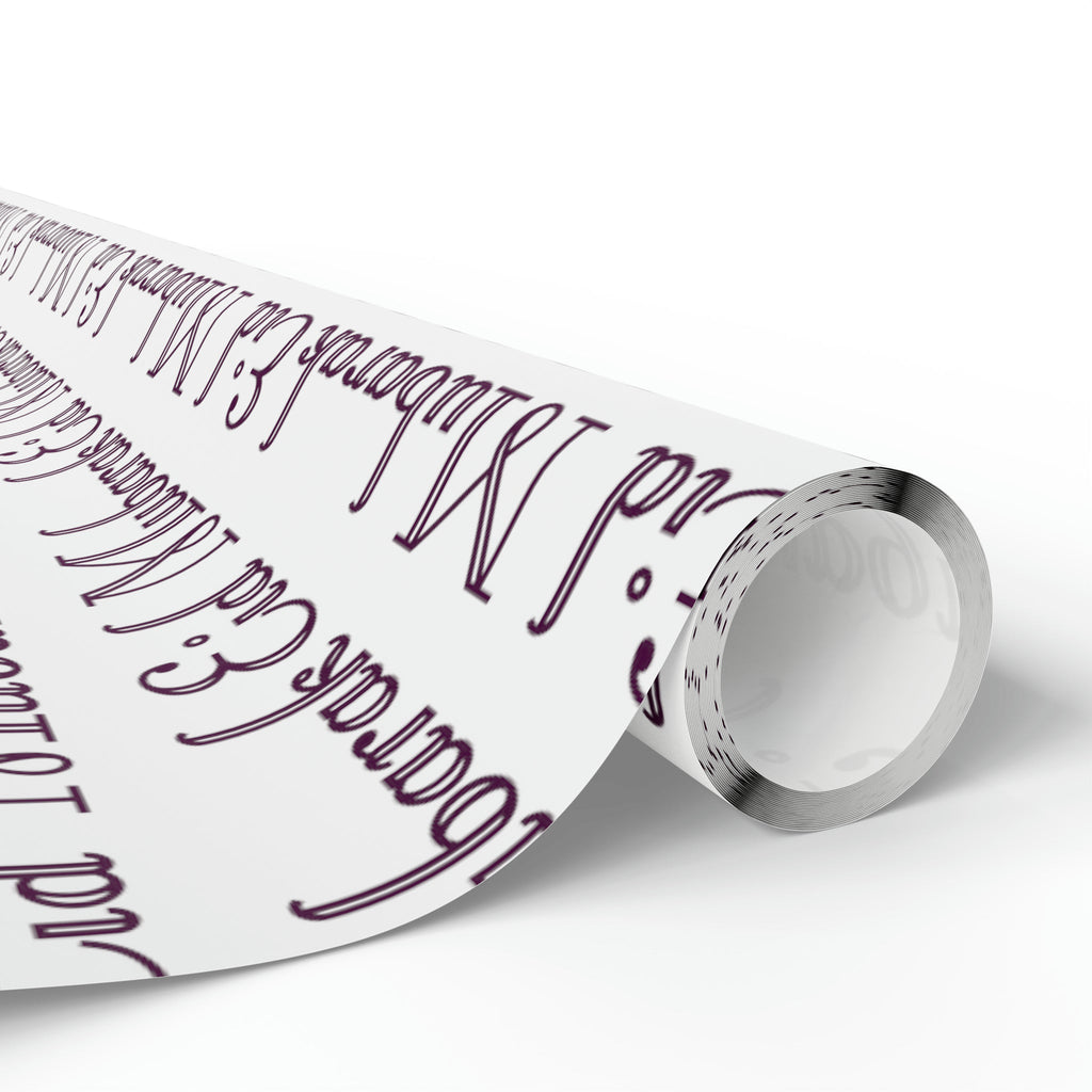 Eid Mubarak Holiday Gift Wrap Paper - Glossy Or Matte