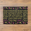 Evolve Into Love Caden Caraco Art Print Accessory Pouch Travel Bag