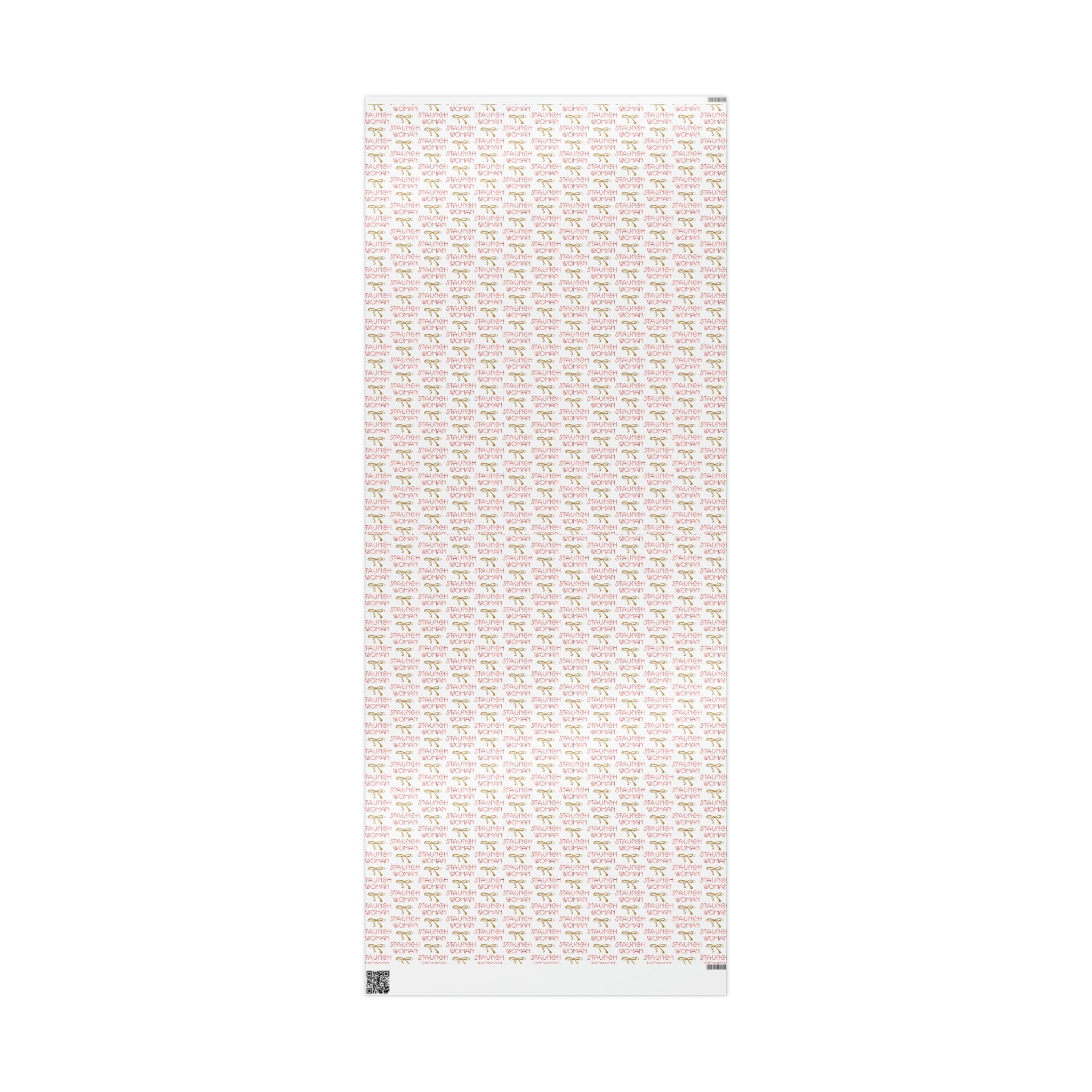 Little Edie Staunch Woman Gift Wrap Paper - Glossy Or Matte