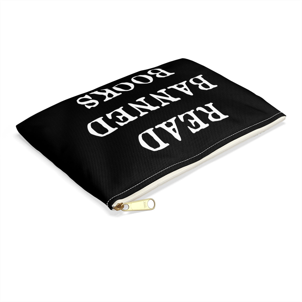Read Banned Books Polyester Accessory Pouch Travel Bag