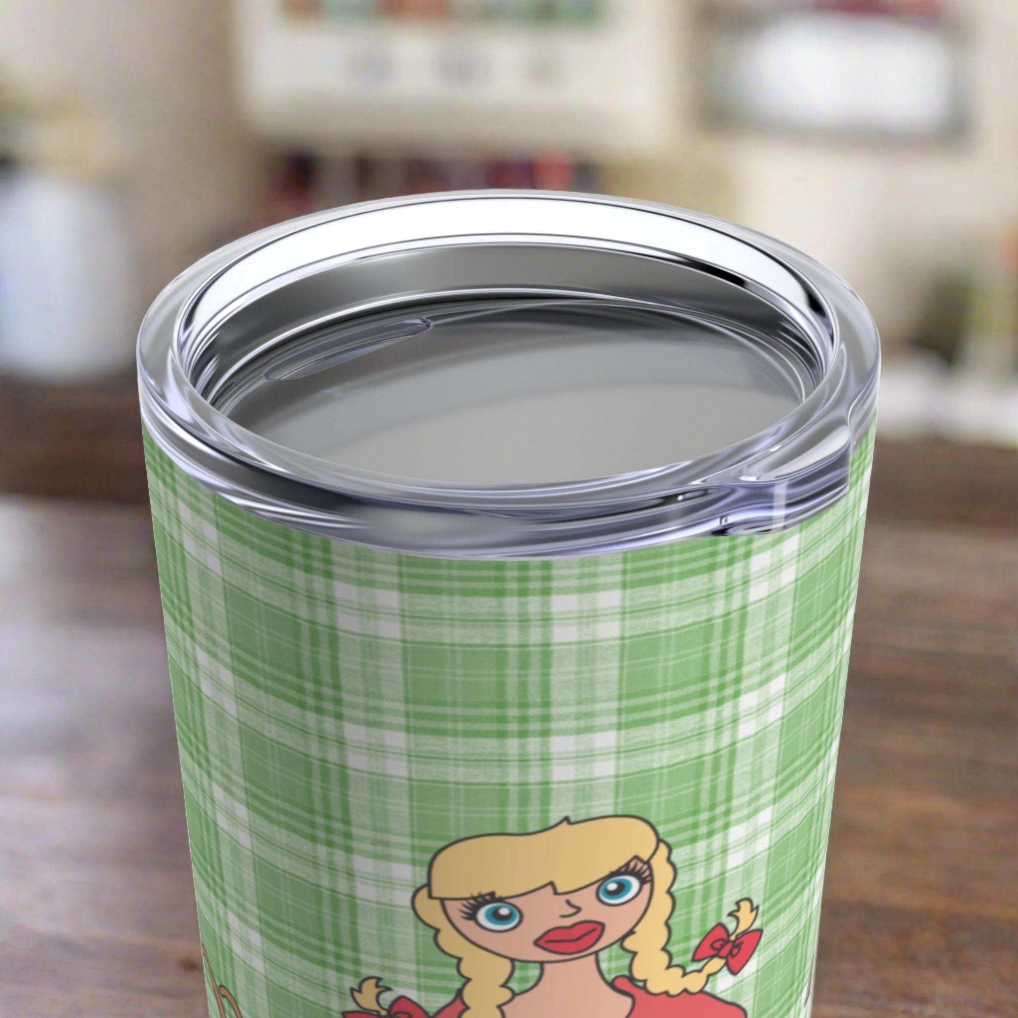Sound Of Music Travel Tumbler Lonely Goatherd Girl In Pale Pink Tote Goat Family Tumbler 20oz