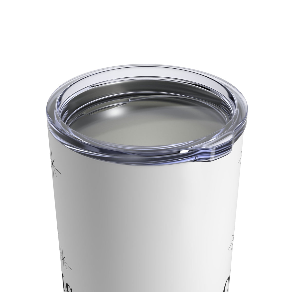 Martini Cocktails Atomic Mid Century Retro Style Stainless Steel Tumbler 10oz