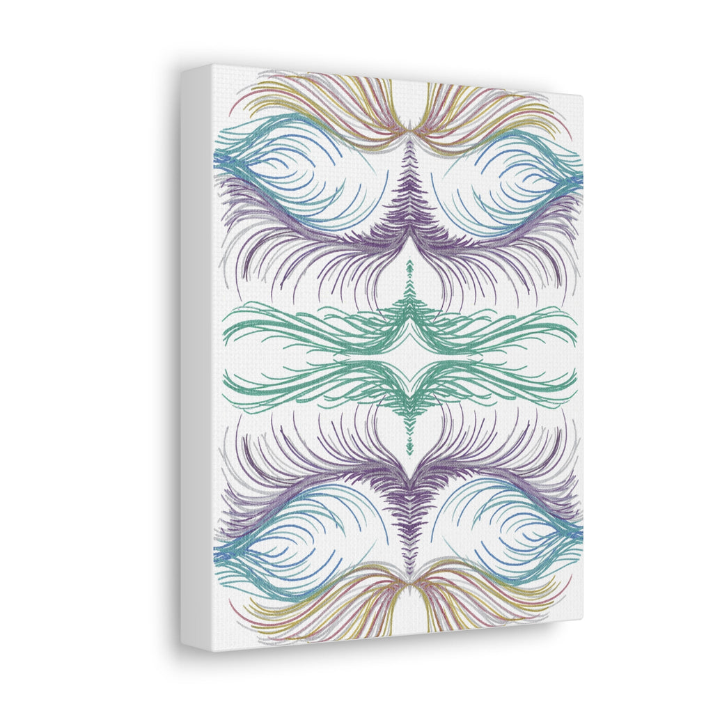 Lyran Feathers Caden Caraco Art Canvas Gallery Wrap