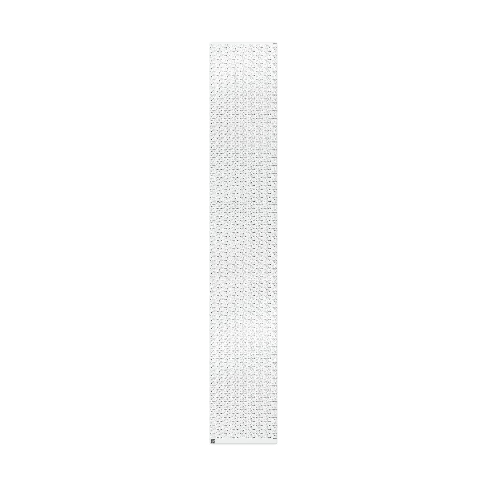 Tini Time Martini Cocktails Happy Hour Atomic Mid Century Retro Style Holiday Gift Wrap Paper - Glossy Or Matte