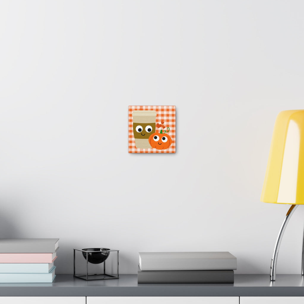 Pumpkin Spice Love Fall Print Canvas Gallery Wrap