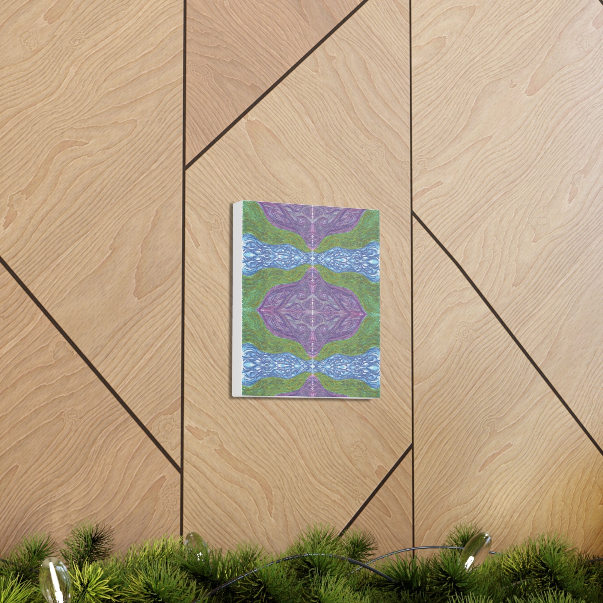 Lumerian Stained Glass Caden Caraco Art Canvas Gallery Wrap
