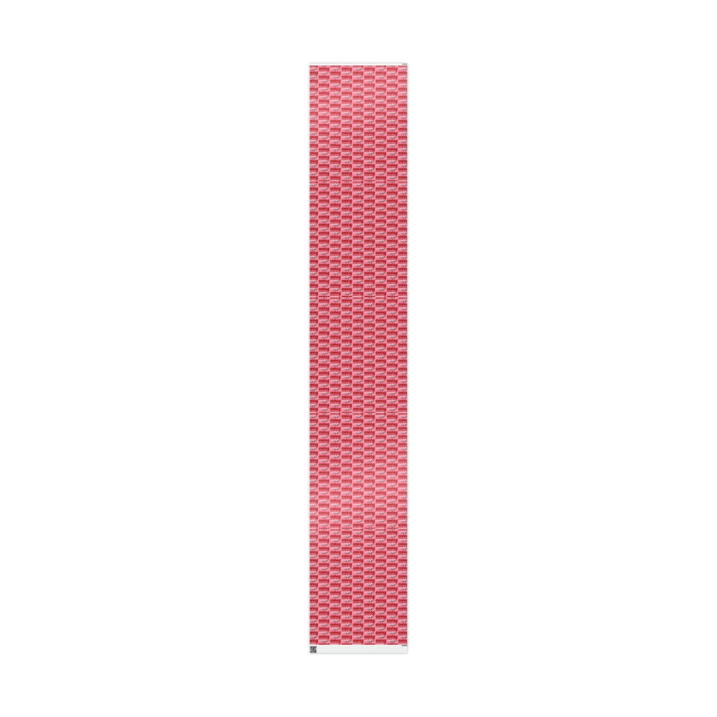 Merry Merry Merry Christmas Pink Retro Style Christmas Print Holiday Gift Wrap Paper - Glossy Or Matte