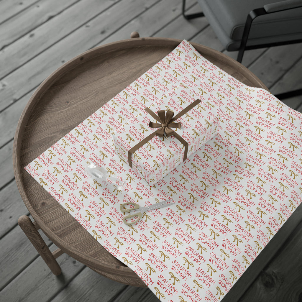 Little Edie Staunch Woman Gift Wrap Paper - Glossy Or Matte