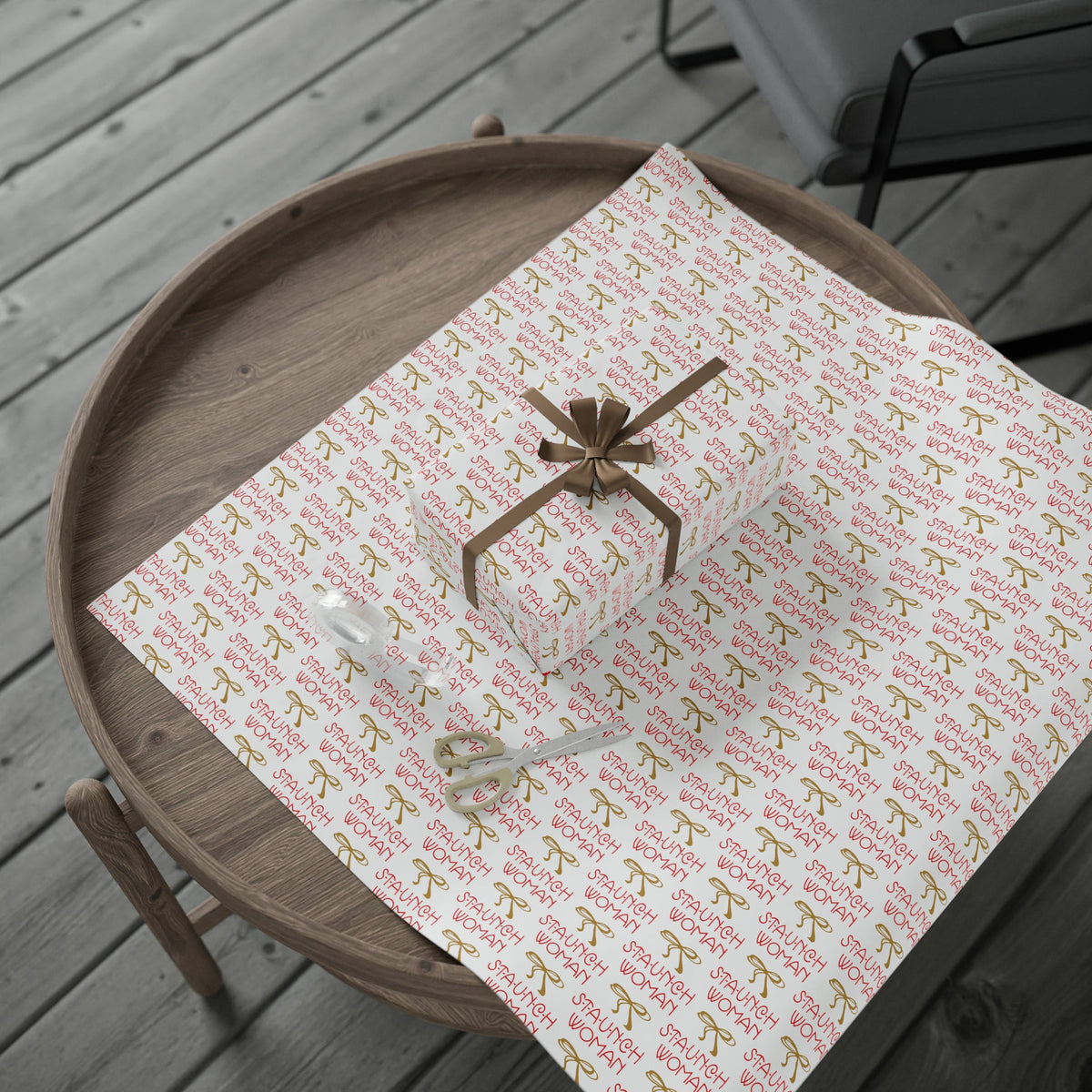 Little Edie Staunch Woman Gift Wrap Paper - Glossy Or Matte