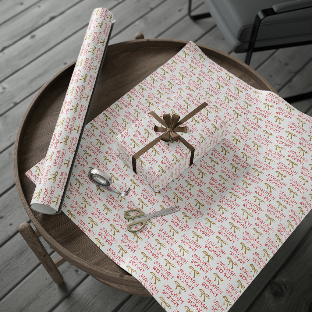 Little Edie Staunch Woman Gift Wrap Paper - Glossy Or Matte