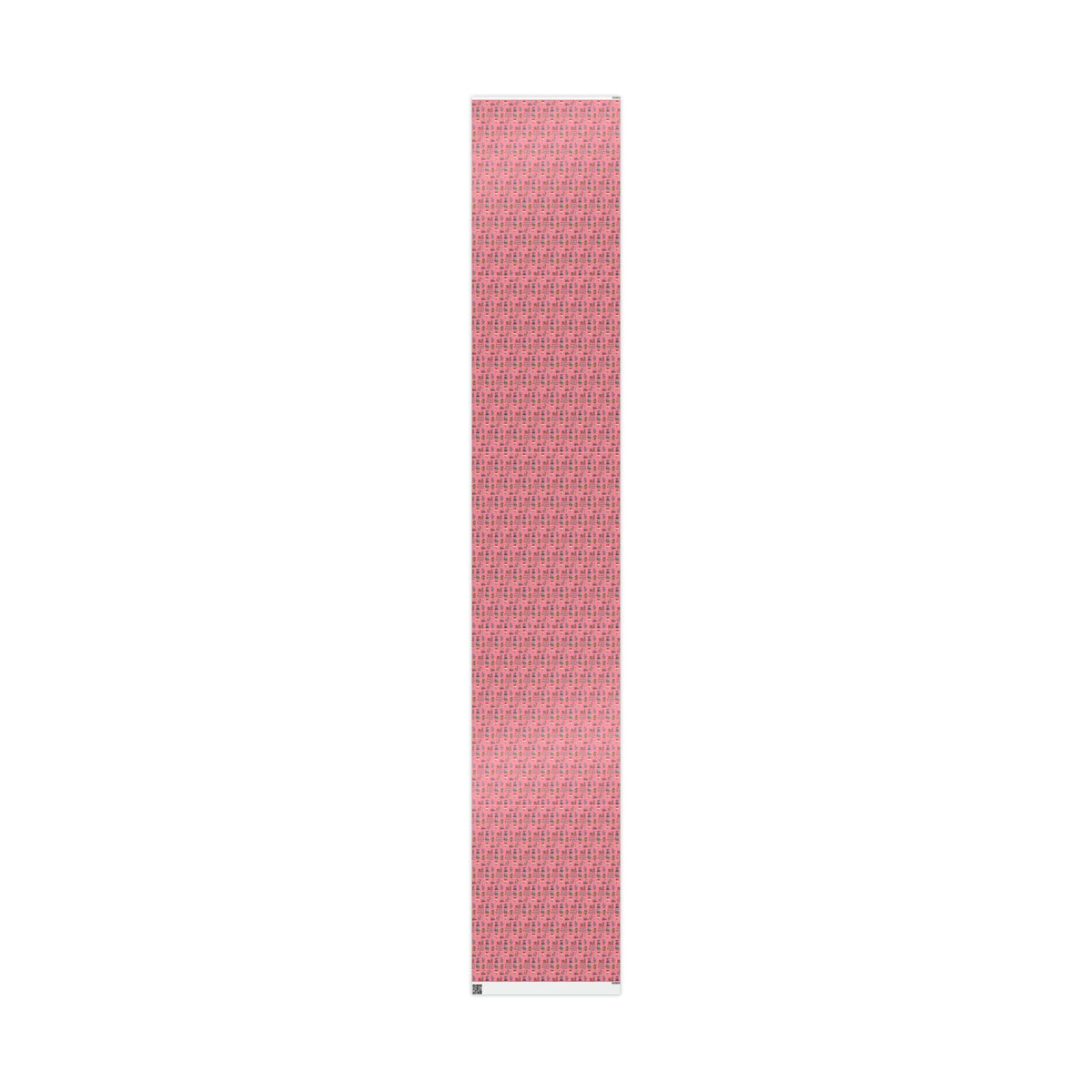 Merry Christmas To You Christmas Candy Pink Mid Century Retro Christmas Print Holiday Gift Wrap Paper - Glossy Or Matte