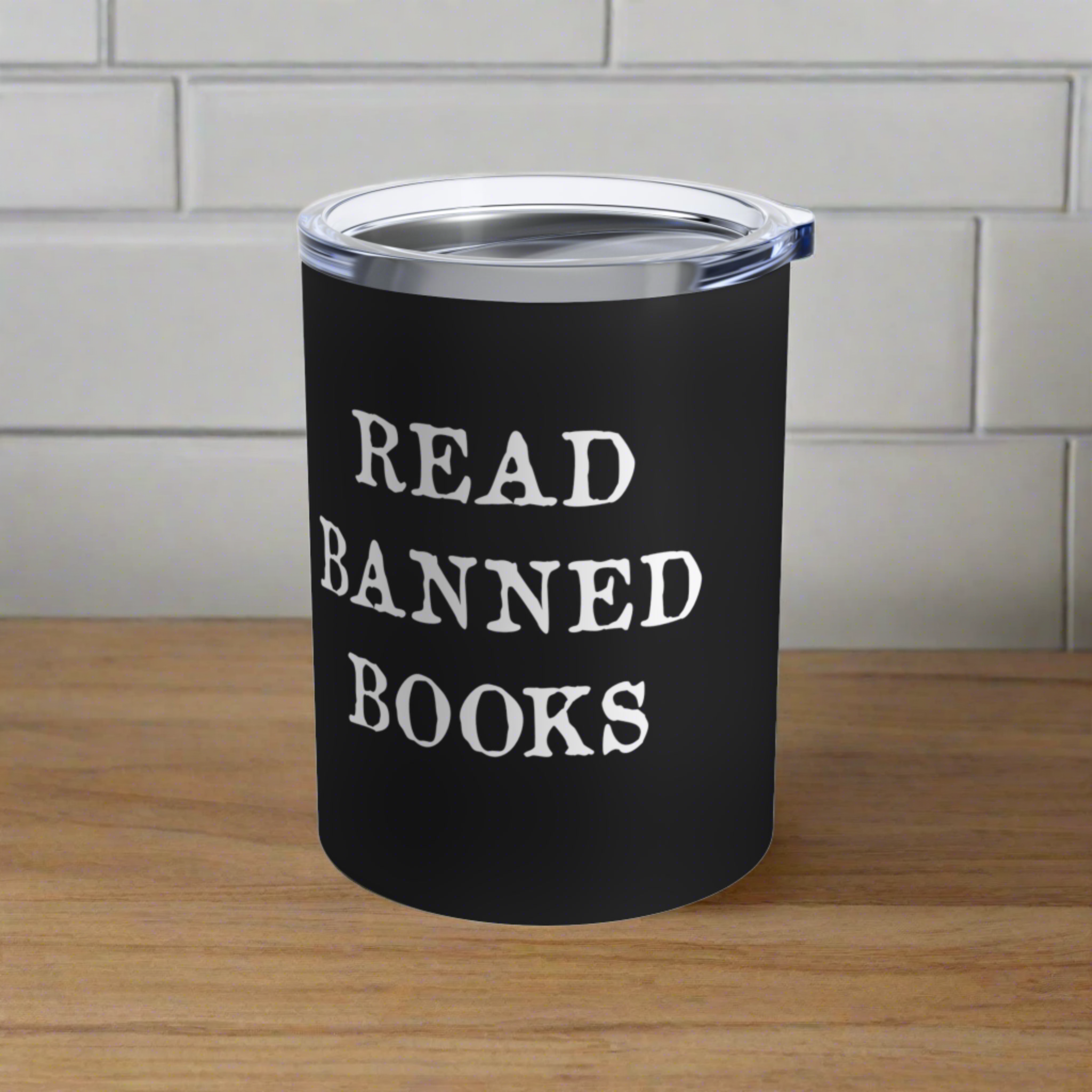 Read Banned Books Stainless Steel Tumbler 10oz