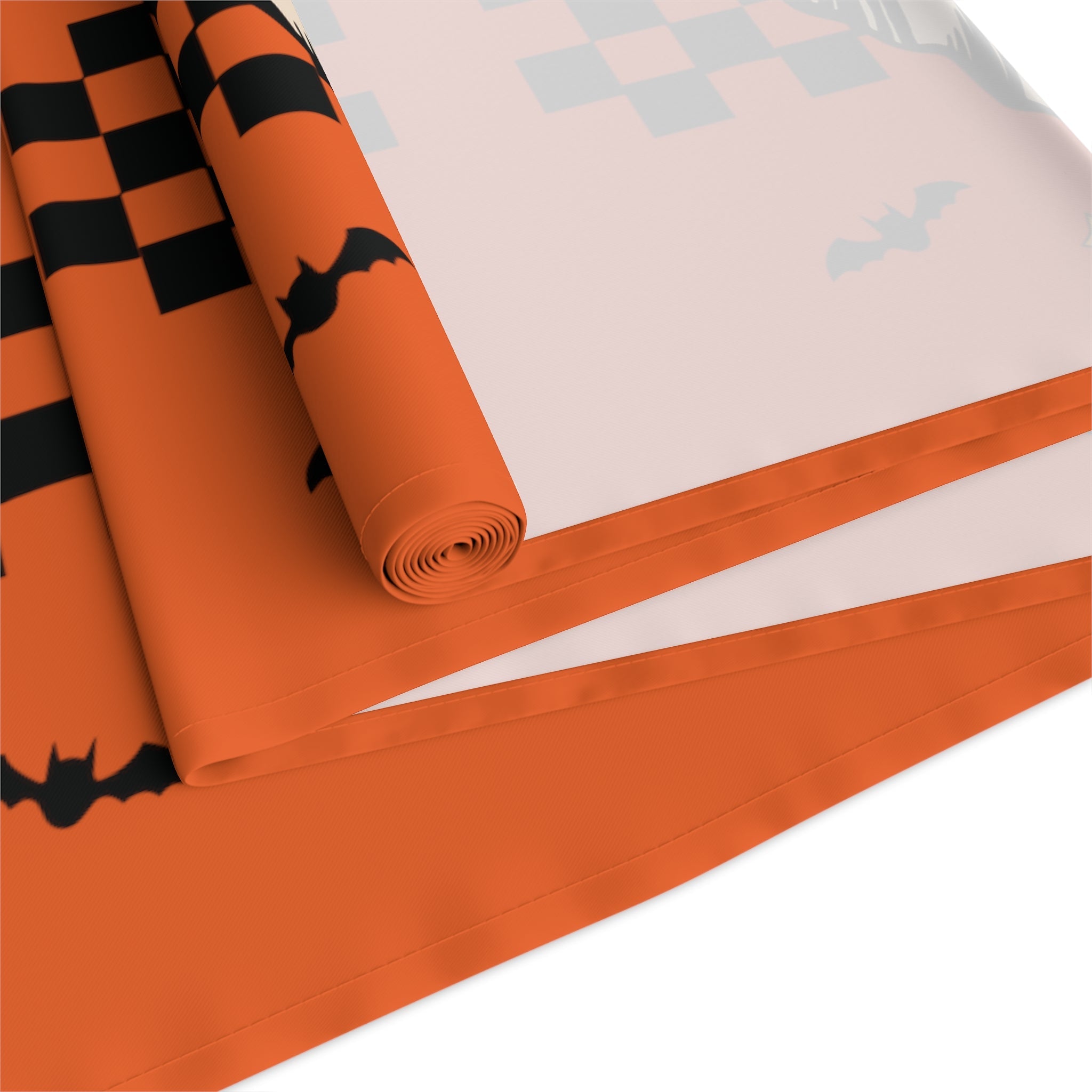 Spooky Season Halloween Ghost Cotton Table Runner