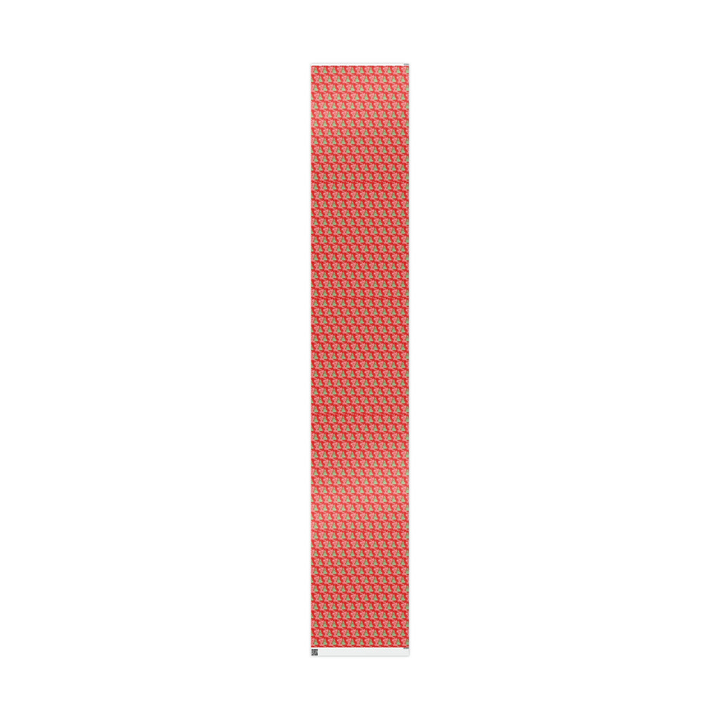 Merry Everything And Happy Always Cute Christmas Tree Retro Style Christmas Holiday Gift Wrap Paper - Glossy Or Matte