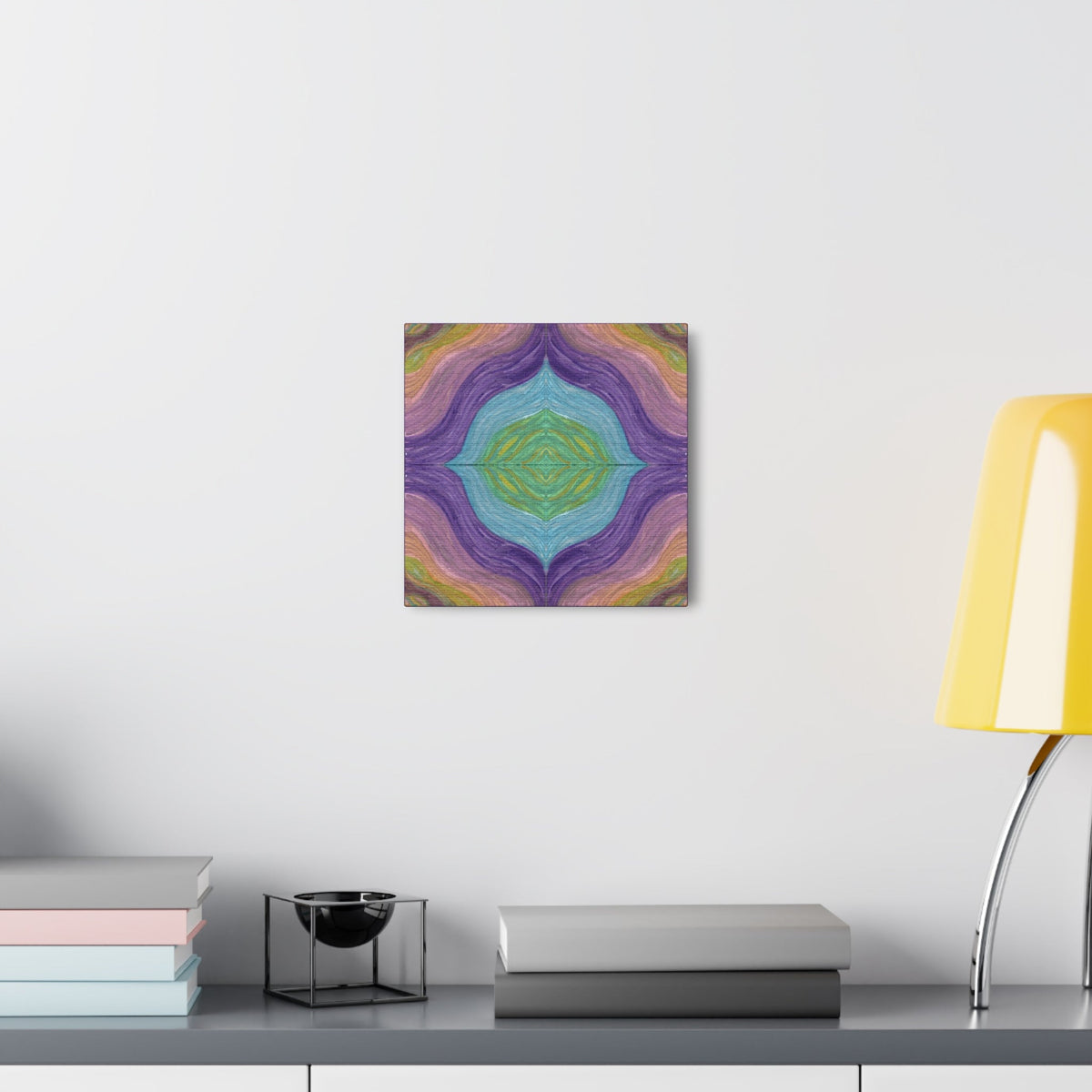 Solar Winds Rainbow 6 Mosaic Caden Caraco Canvas Gallery Wrap