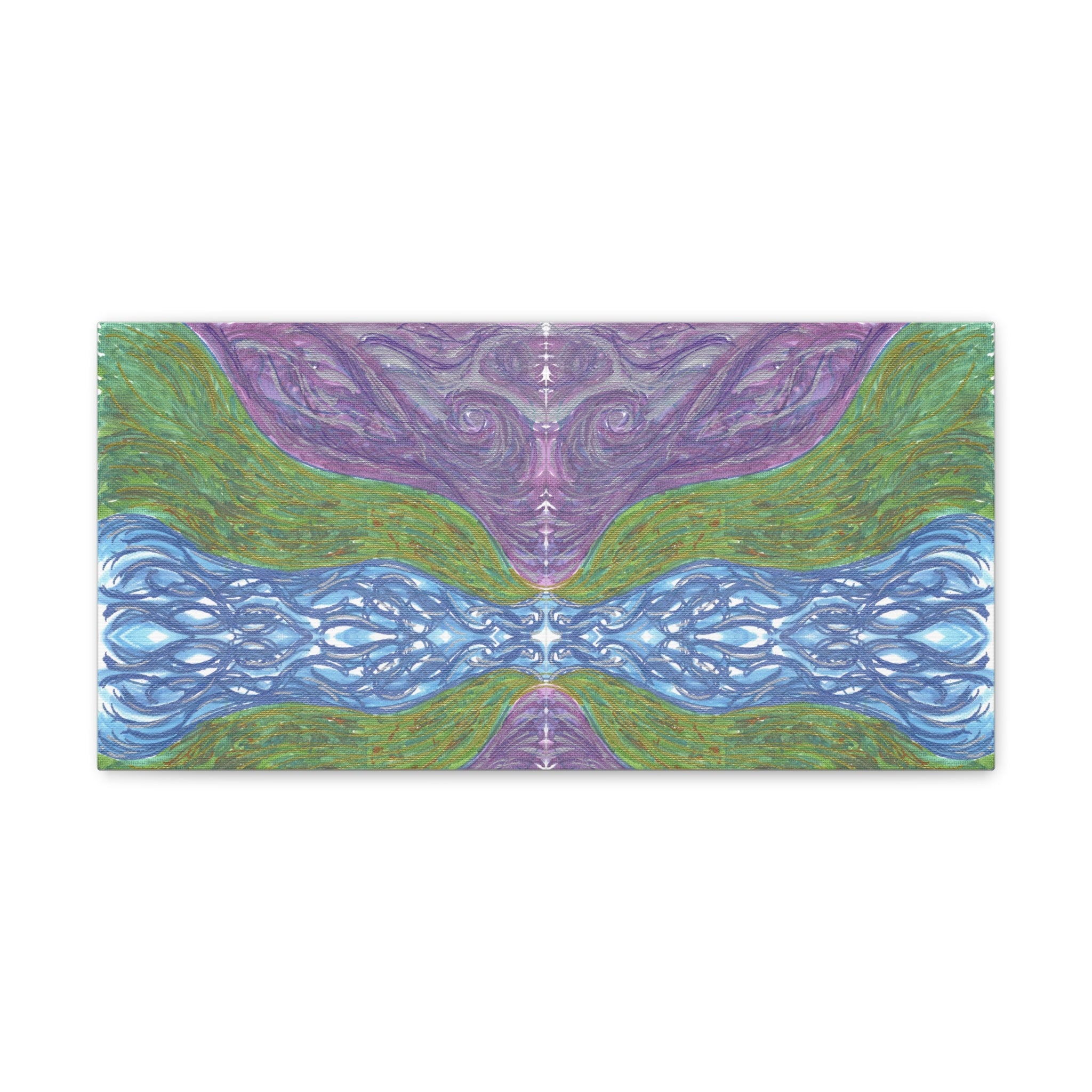 Purple Celestial Caden Caraco Art Canvas Gallery Wrap